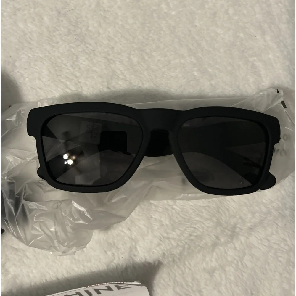 Oho Sunshine Smart Glasses 5.2 Wireless Elite Model Case Cloth All Black NEW